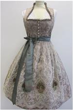 Tramontana Dirndl Midi natur/olive - Gr.42